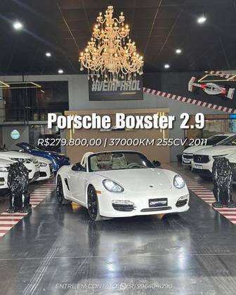 PORSCHE BOXSTER 2.9 I6 24V GASOLINA 2P AUTOMATIZADO
